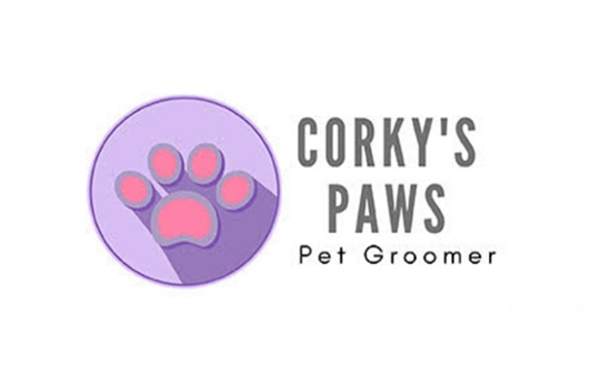 Corkys Paws Logo