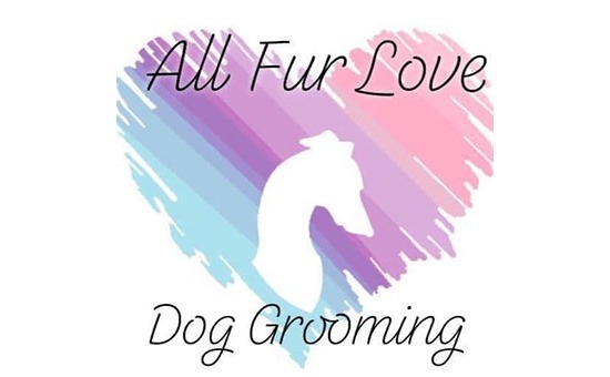 All Fur Love Dog Grooming logo